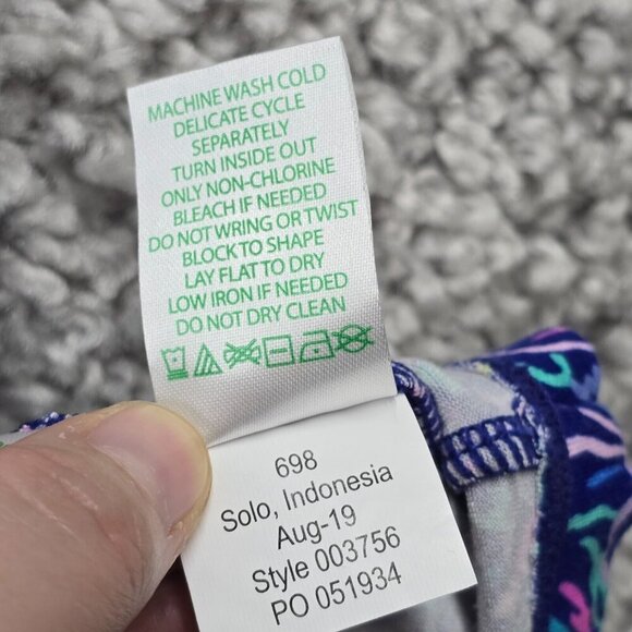 Lilly Pulitzer Aubrey Women Shift Dress Size Small Turtle Print Resort Vacation - Picture 7 of 12